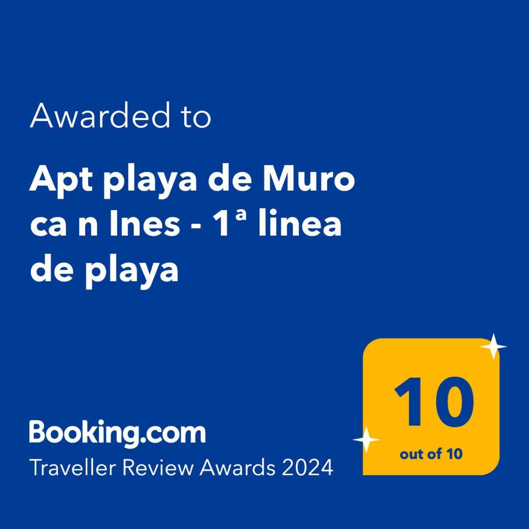 Apartament Apt Playa De Muro Ca N Ines - 1ª Linea De Playa Port de Alcudia  Zewnętrze zdjęcie